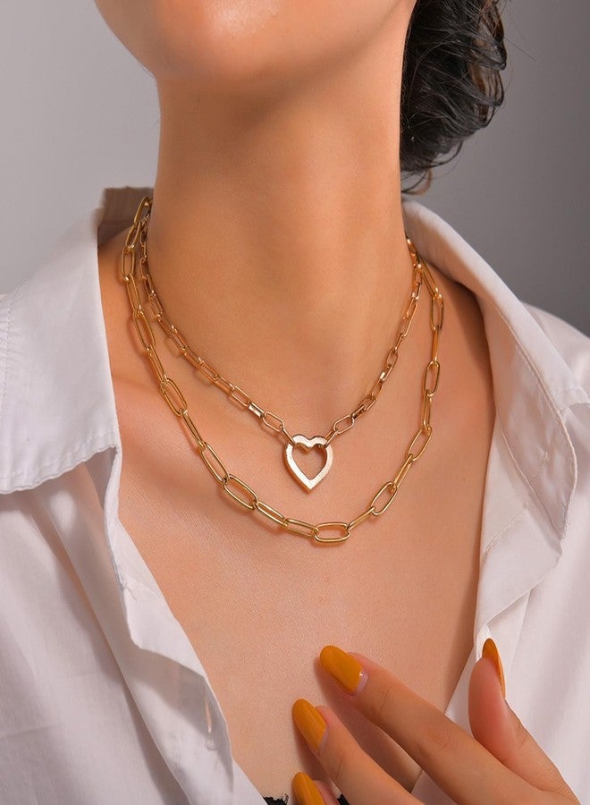 JAVARNV Stocking Stuffers Holiday Outfits for Women 2024 Layered Gold Necklaces for Women Dainty 14K Gold Plated Snake Chain Layered Necklaces Stacked Necklaces Herringbone Necklace Gold Jewelry Gift for Women - Image 3